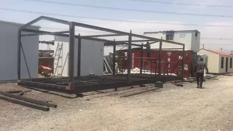 تصویر ویدئو استراکچر کانکس ۴۰ متری
