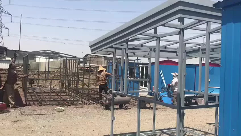 تصویر ویدئو استراکچر کانکس دوقلو